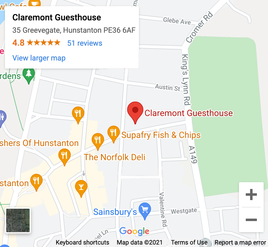 Claremont-Map